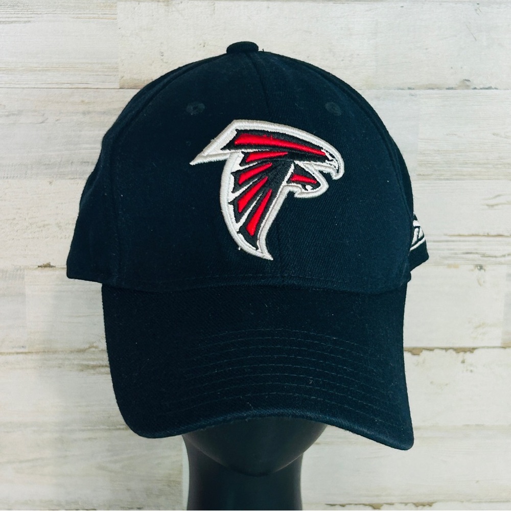 Reebok Authentic Teamwear NFL Atlanta Falcons Hat Cap Men’s Black OSFM